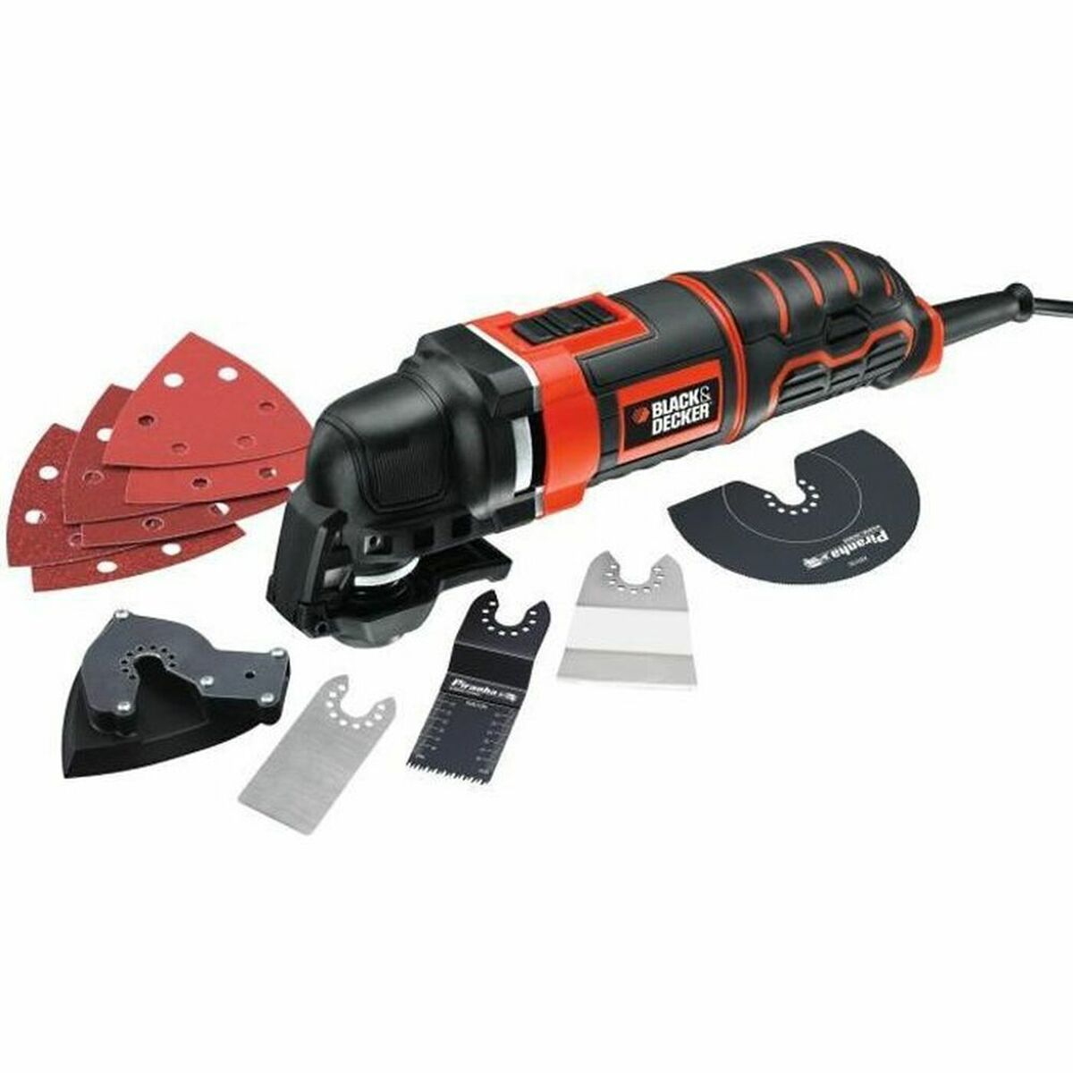 Monitoimityökalu Black & Decker MT300KA 300 W Oskillointi